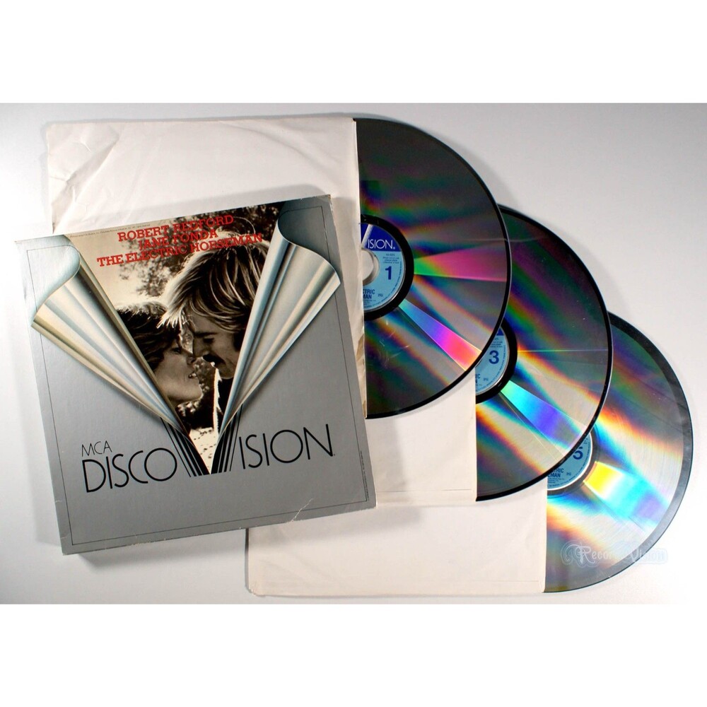 The Electric Horseman (LaserDisc, 1978) • DiscoVision, Robert Redford, Western